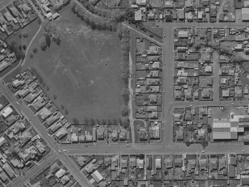 17 Forbes Street from the air, 1970-1974