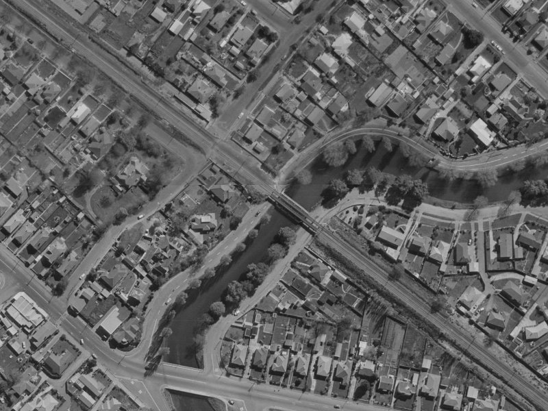 188 Richardson Terrace from the air, 1970-1974