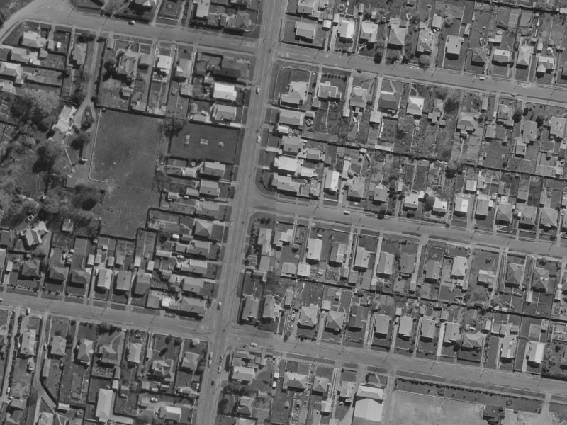 6 Chichester Street from the air, 1970-1974