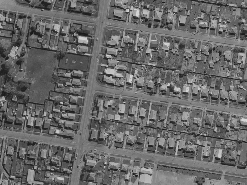 7 Chichester Street from the air, 1970-1974