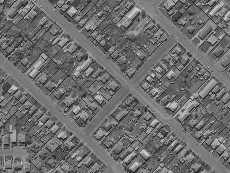 86 King Street from the air, 1970-1974
