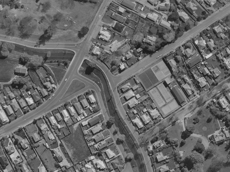 119 Fifield Terrace from the air, 1970-1974