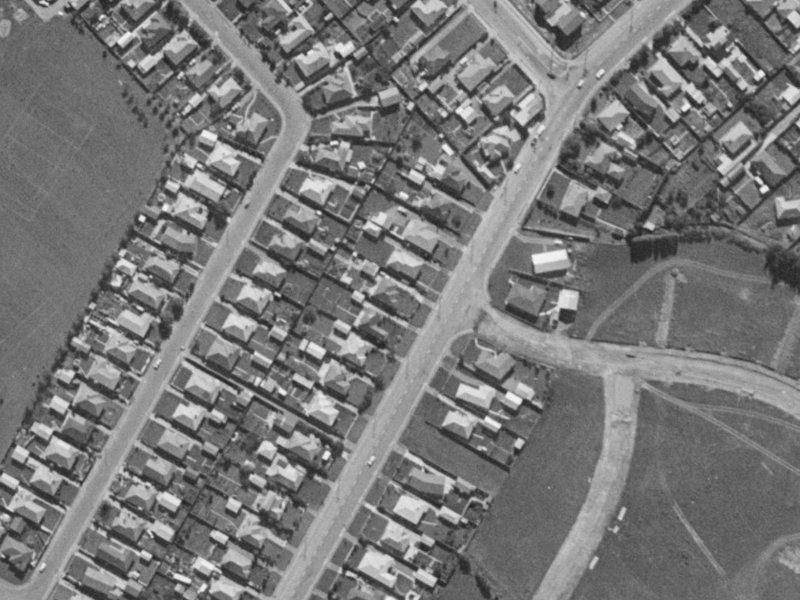 150 Springs Road from the air, 1970-1974