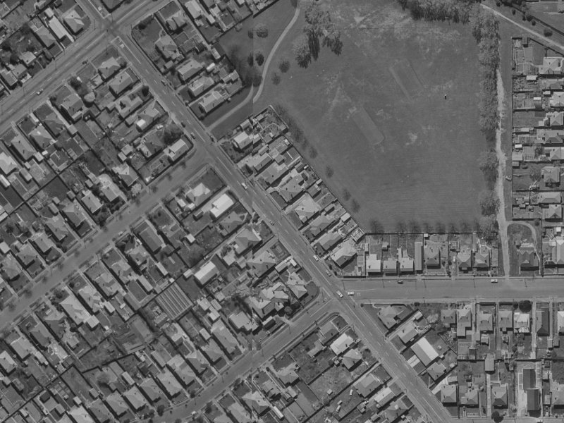 104B Strickland Street from the air, 1970-1974