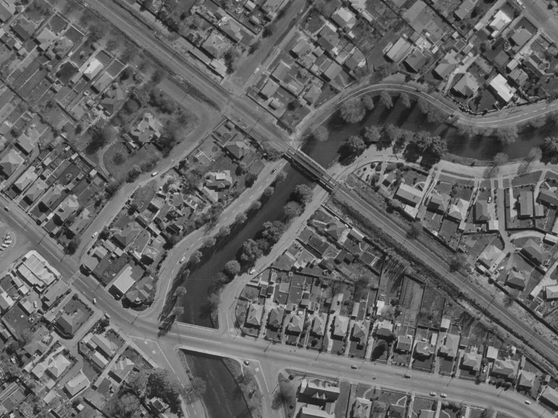 178 Richardson Terrace from the air, 1970-1974