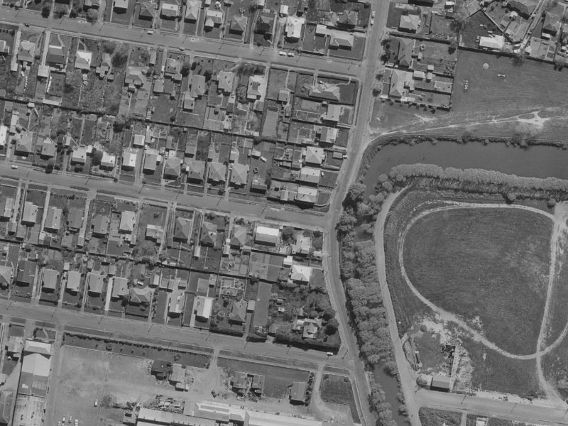 50 Chichester Street from the air, 1970-1974