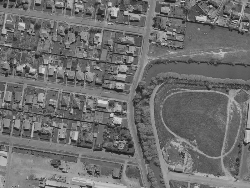 68 Cumnor Terrace from the air, 1970-1974
