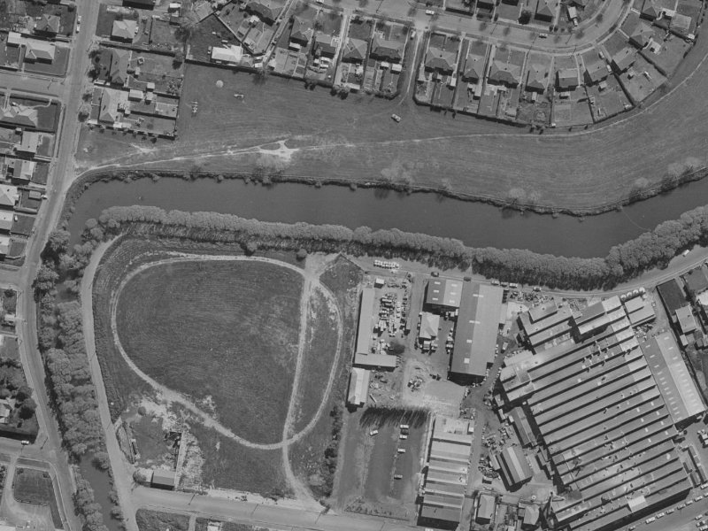 57A Connal Street from the air, 1970-1974