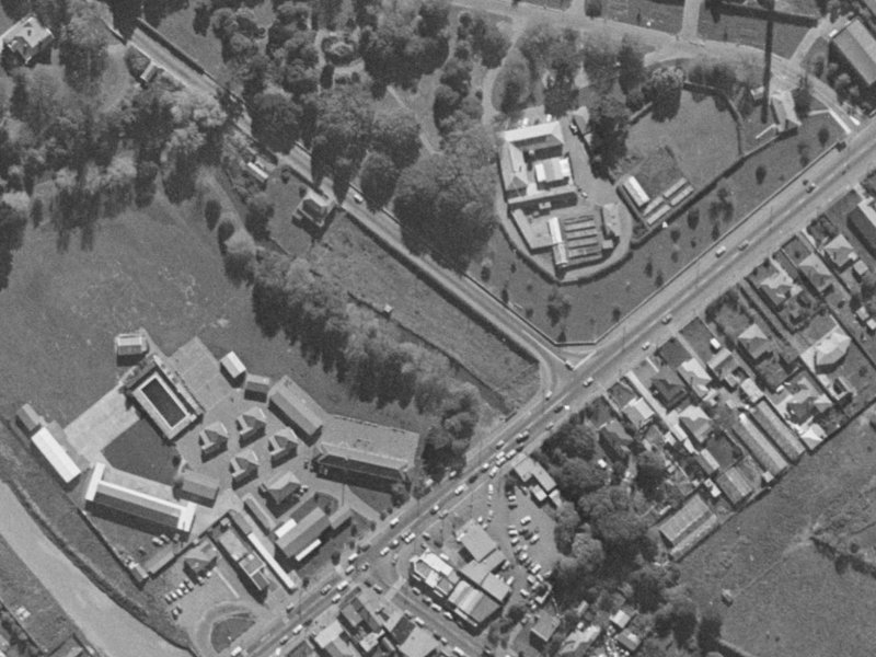 9 Annex Road from the air, 1970-1974