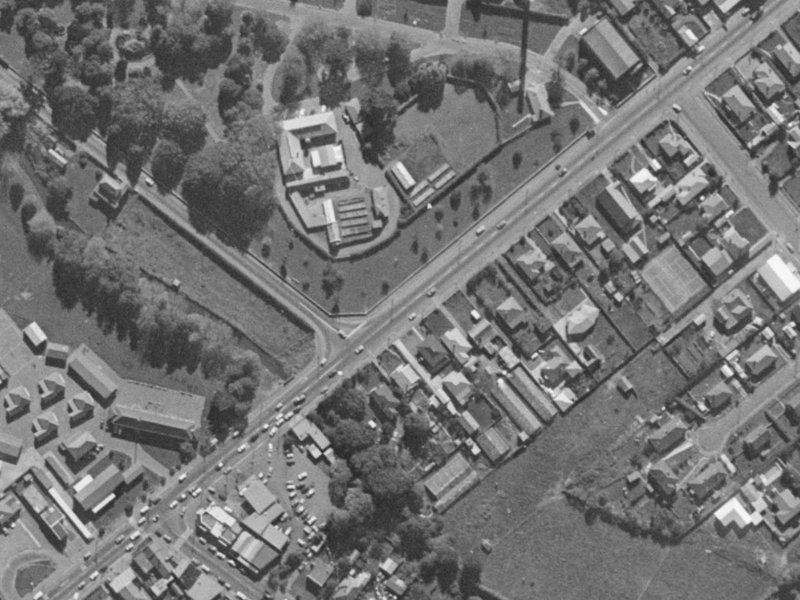 18 Lincoln Road from the air, 1970-1974