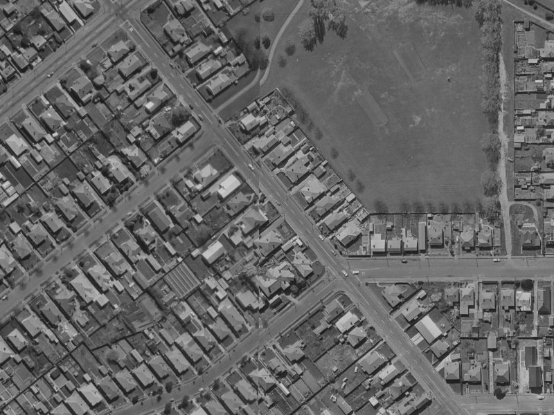 75 Strickland Street from the air, 1970-1974