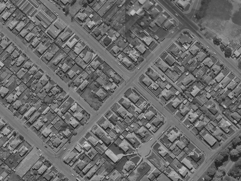 26 Rogers Street from the air, 1970-1974