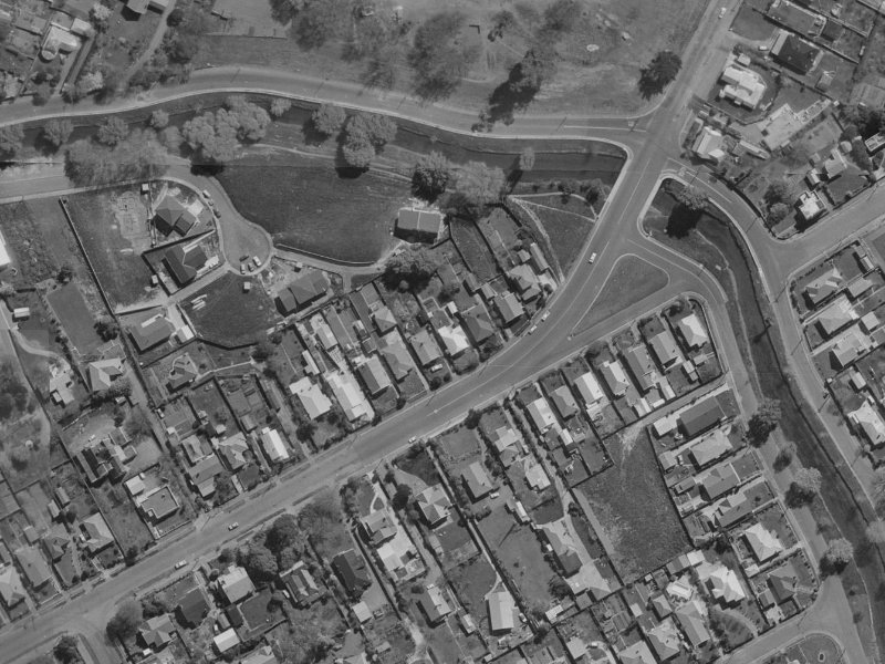 Fifield Terrace from the air, 1970-1974