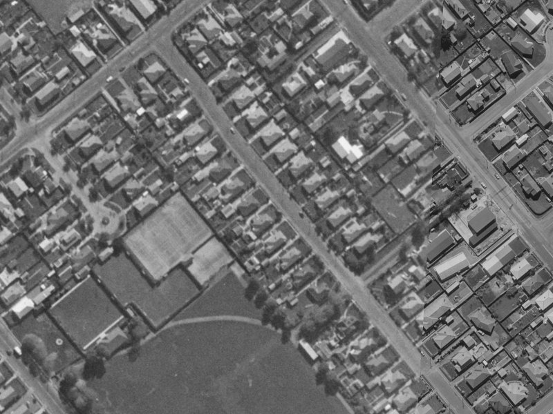 39 Sugden Street from the air, 1970-1974