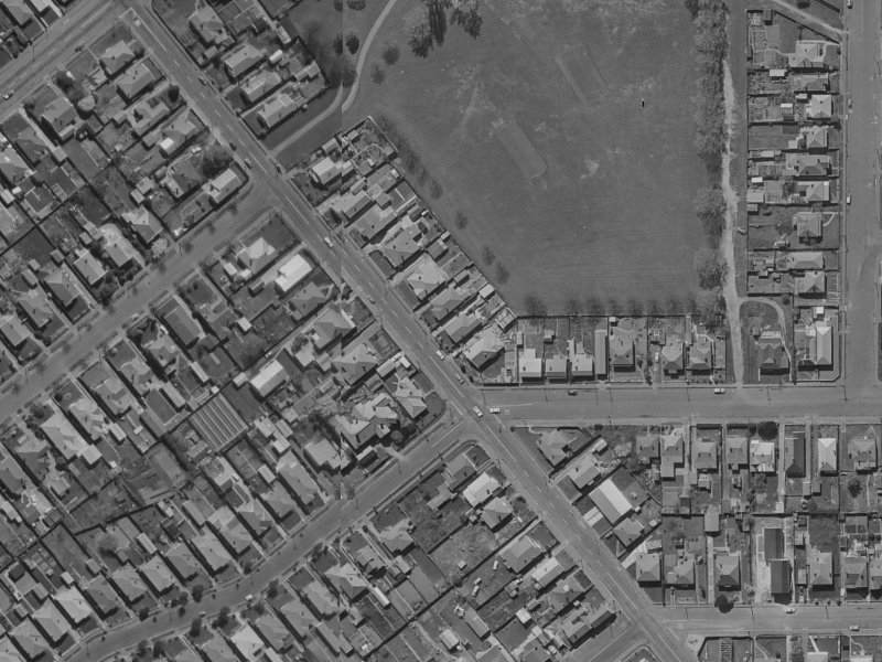 98 Strickland Street from the air, 1970-1974