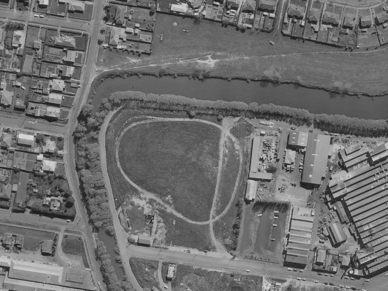 Thackers Quay from the air, 1970-1974