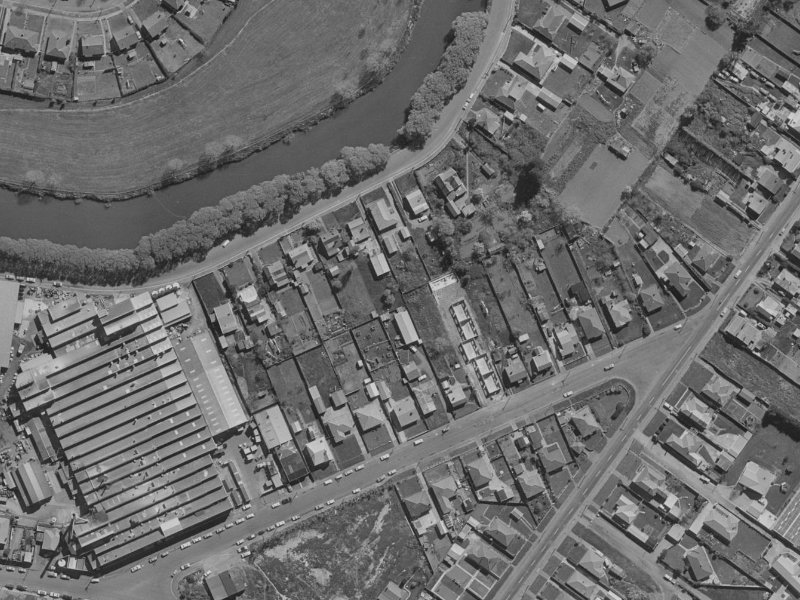 22b lane St Entrance off from the air, 1970-1974
