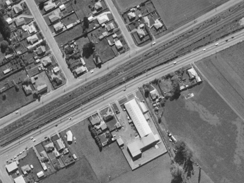 789 Main South Road from the air, 1970-1974