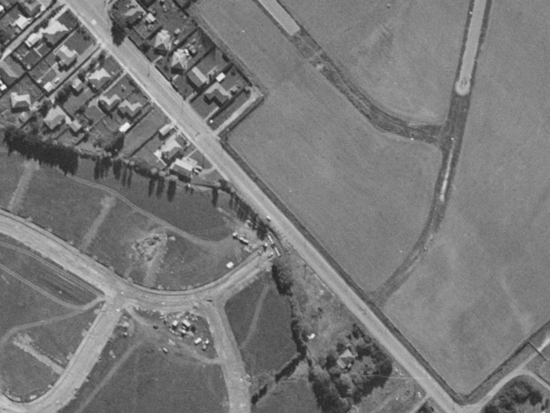35 Awatea Road from the air, 1970-1974