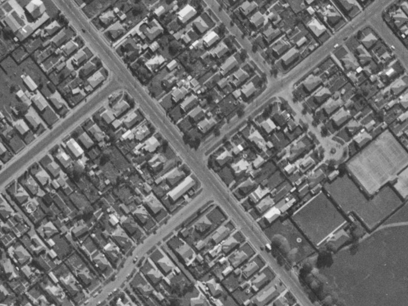 2 Coronation Street from the air, 1970-1974
