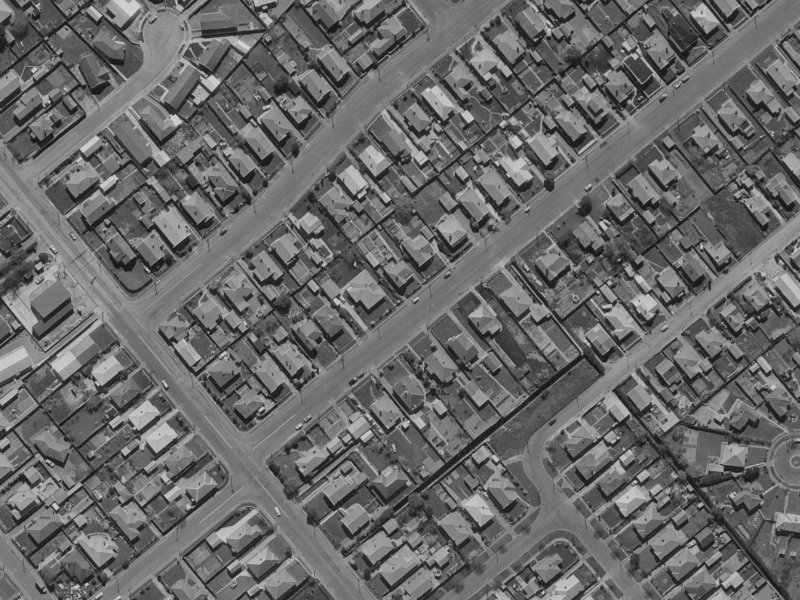 15 Rosebery Street from the air, 1970-1974