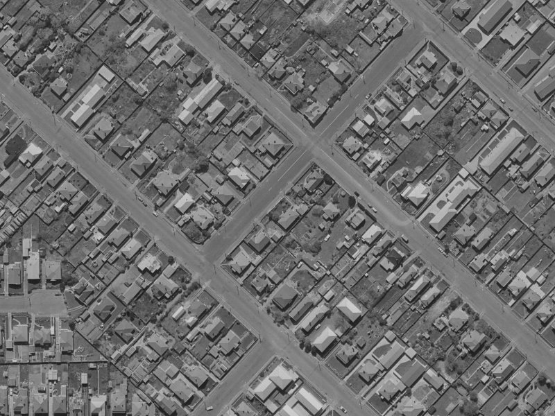 8 Montrose Street from the air, 1970-1974
