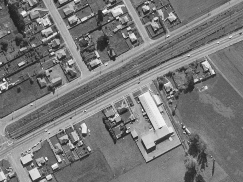 791 Main South Road from the air, 1970-1974