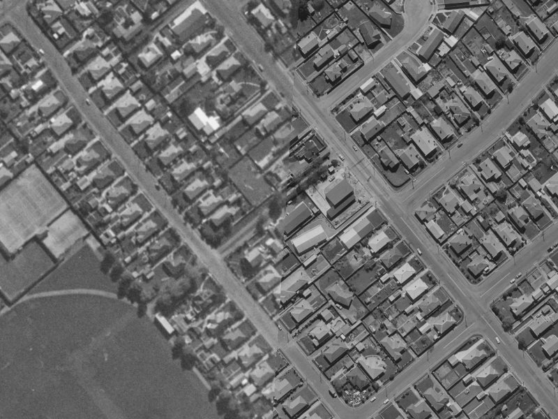 30 Sugden Street from the air, 1970-1974