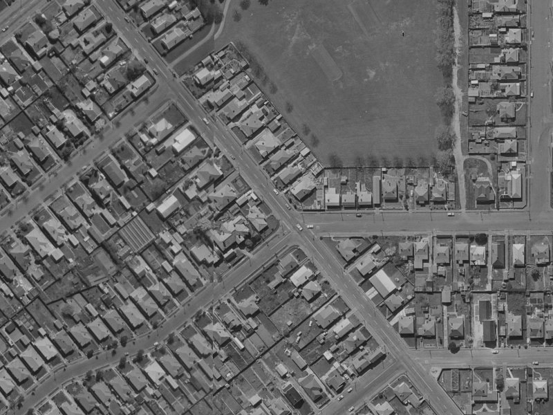 96 Strickland Street from the air, 1970-1974