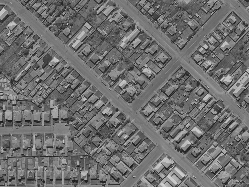3 Montrose Street from the air, 1970-1974