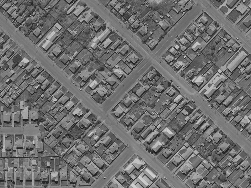2 Montrose Street from the air, 1970-1974