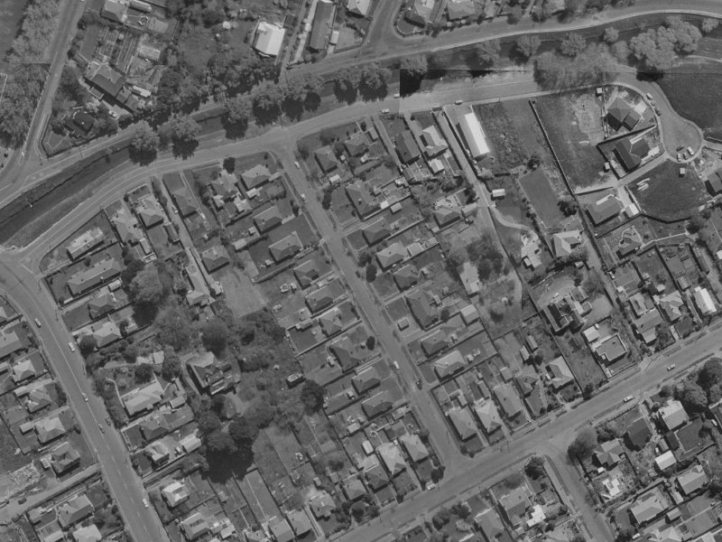 Wilding Street from the air, 1970-1974