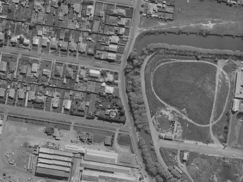 76 Cumnor Terrace from the air, 1970-1974