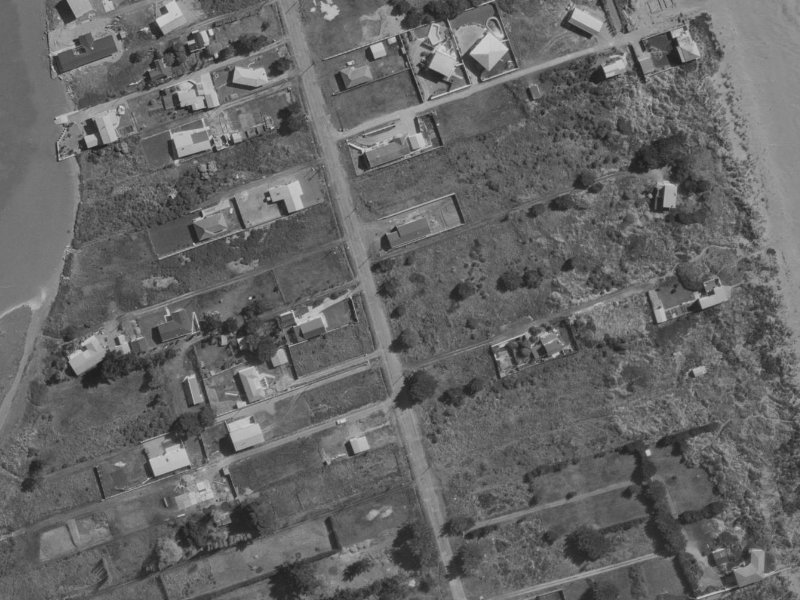 175 Rocking Horse Road from the air, 1970-1974