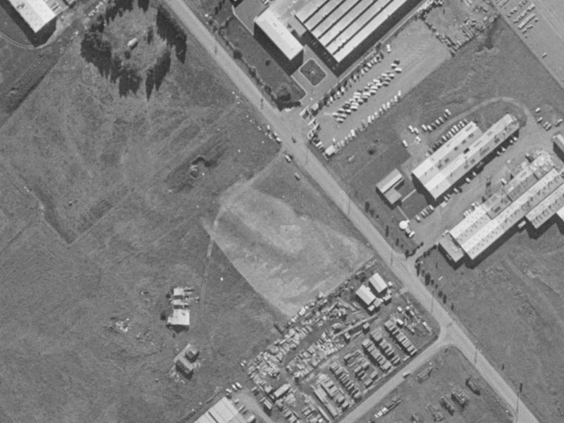 2 Edmonton Road from the air, 1970-1974