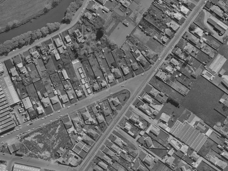 10 Lane Street from the air, 1970-1974