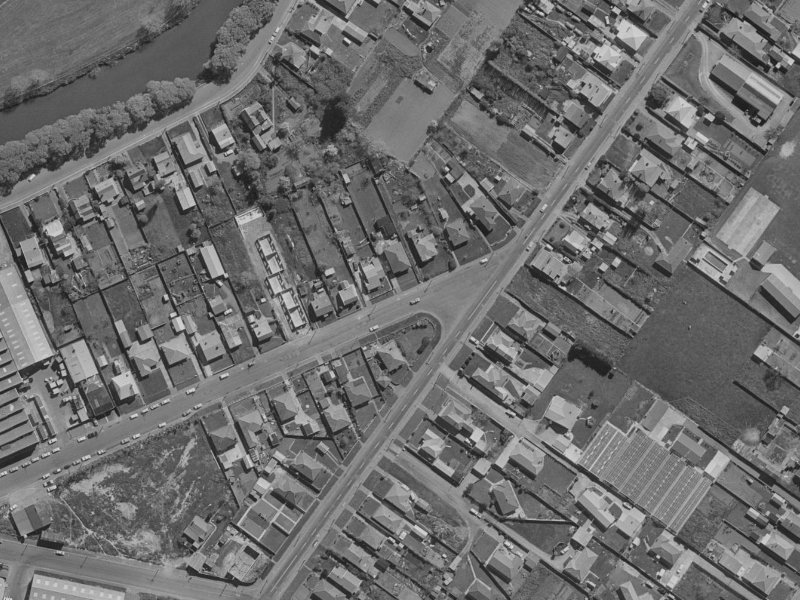8 Lane Street from the air, 1970-1974