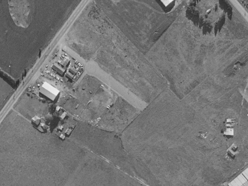 Mountview Place from the air, 1970-1974