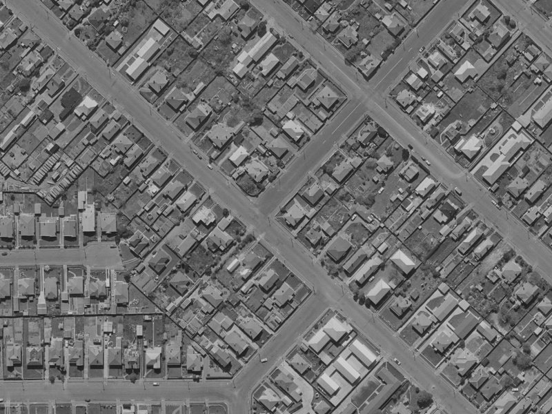 77 Southampton Street from the air, 1970-1974