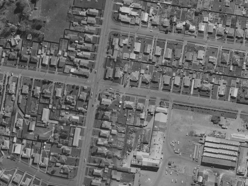 90 Marshall Street from the air, 1970-1974