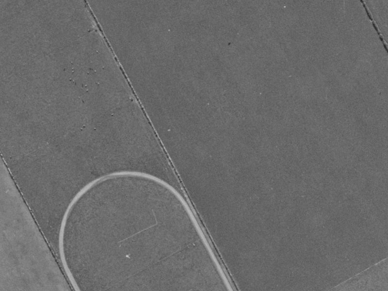 53 Globe Bay Drive from the air, 1970-1974