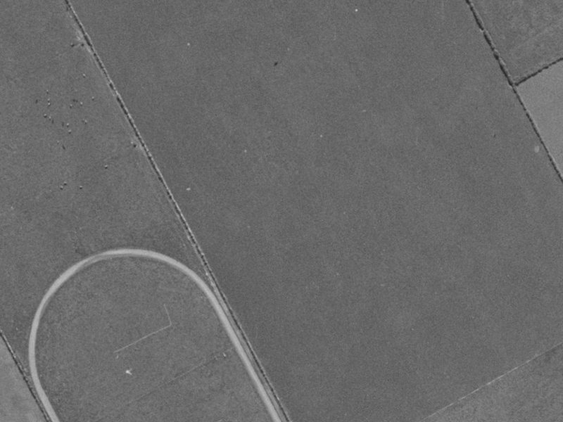 57 Globe Bay Drive from the air, 1970-1974