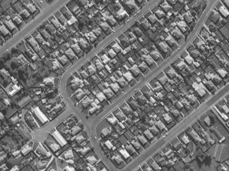 7 Bewdley Street from the air, 1970-1974
