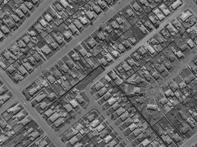 34 Cheviot Street from the air, 1970-1974