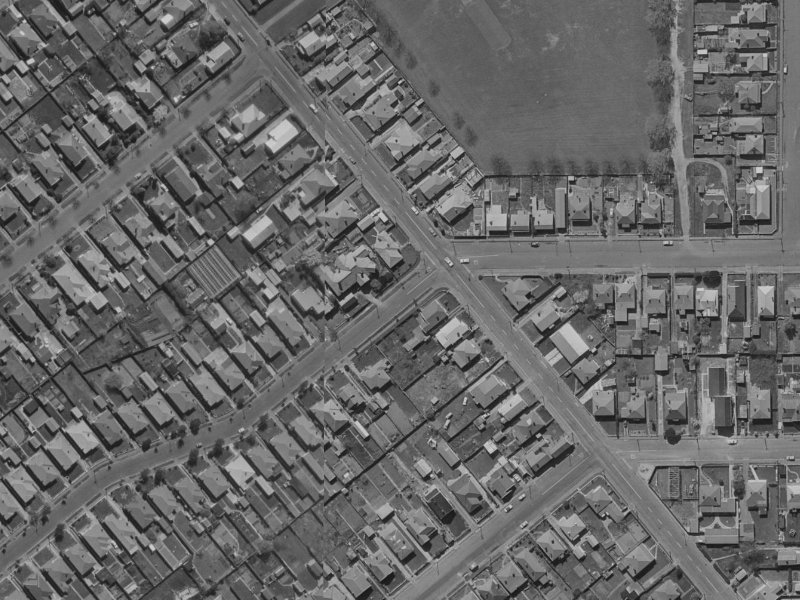 49 Penrith Avenue from the air, 1970-1974