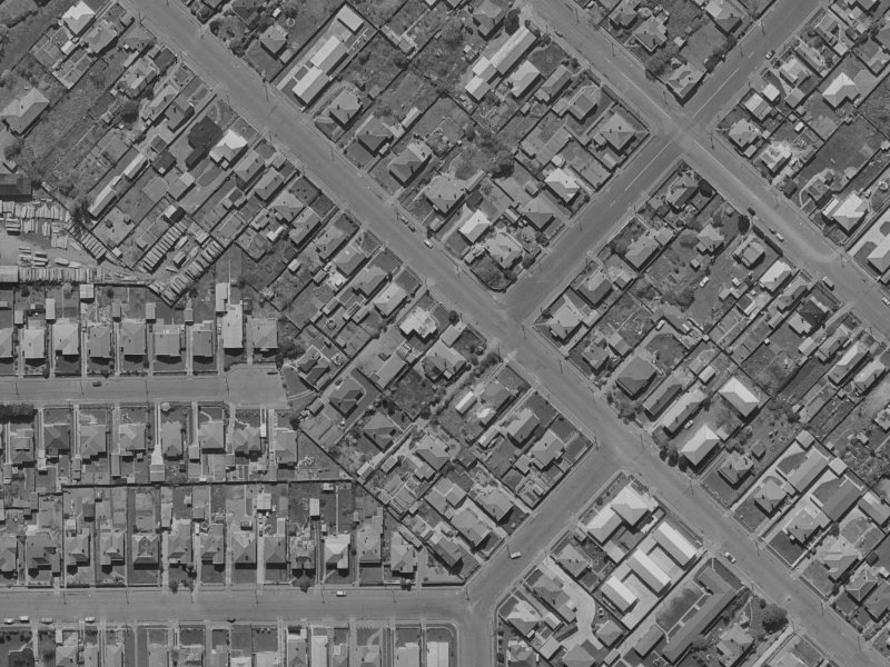 70 Southampton Street from the air, 1970-1974