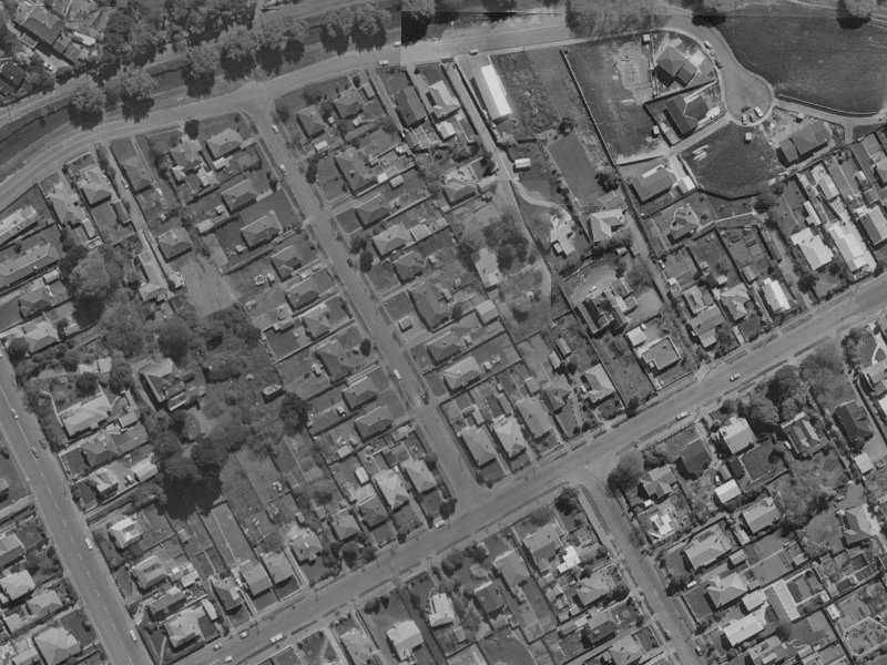 8 Wilding Street from the air, 1970-1974