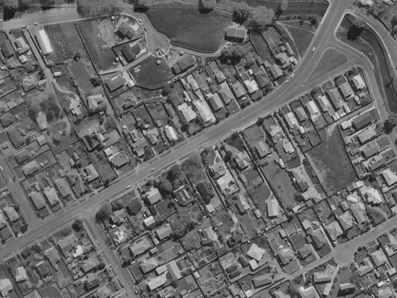 112 Saint Martins Road from the air, 1970-1974