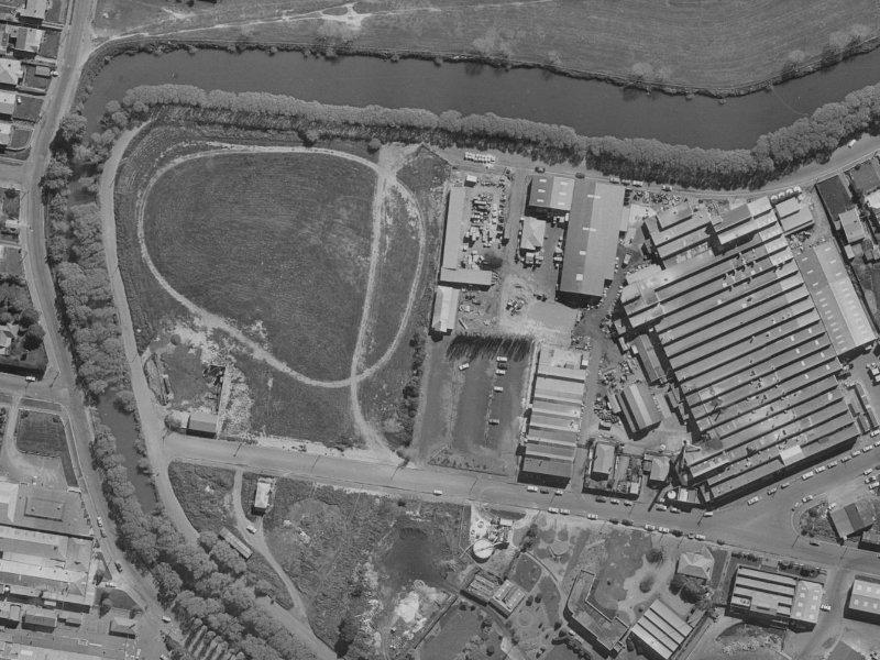 24 Thackers Quay from the air, 1970-1974