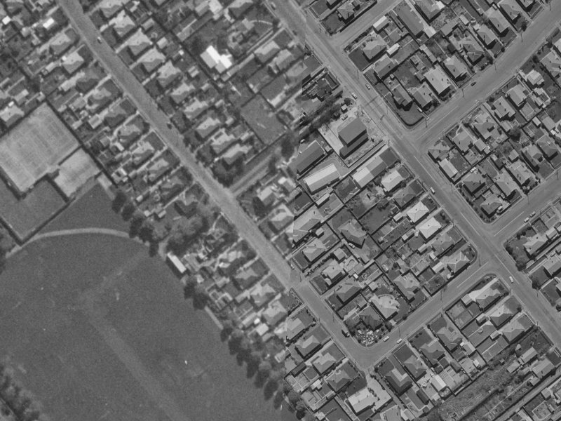 26 Sugden Street from the air, 1970-1974